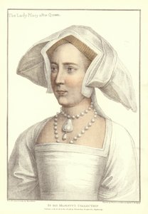 Dronning Mary I af England og Irland (akvatinte)