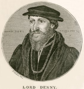 Sir Antony Denny af Hans Holbein der Jüngere