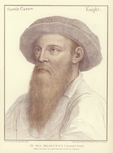 Sir Gawain Carew (akvatint) af Hans Holbein der Jüngere