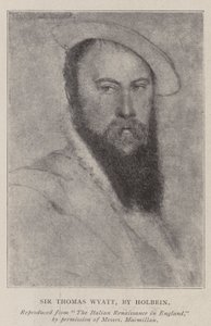 Sir Thomas Wyatt af Hans Holbein der Jüngere