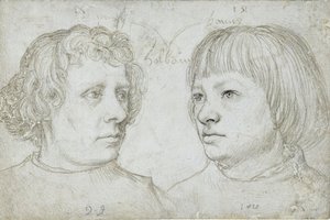 Ambrosius og Hans af Hans Holbein the Elder