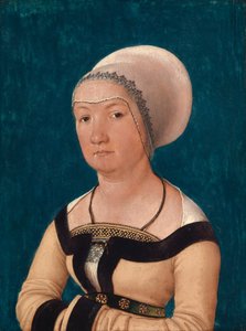 Portræt af Jörg Fischers hustru i en alder af 34, 1512