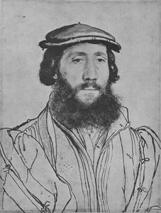 En gentleman: Ukendt, c1535 1945 af Hans Holbein der Jüngere