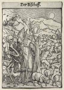 Dødedans: Biskoppen af Hans Holbein the Younger