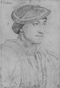 Edward, Lord Clinton, c1532-1543 1945 af Hans Holbein der Jüngere
