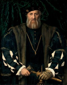 Fransk: Charles de Solier, Sieur de Morette (1480-1552) Charles de Solier, Sieur de Morette af Hans Holbein the Younger