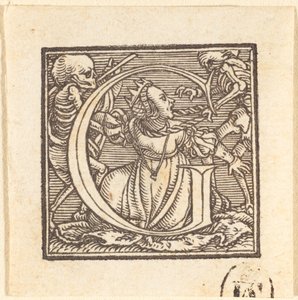 Bogstav G af Hans Holbein der Jüngere