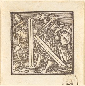 Bogstav K af Hans Holbein der Jüngere