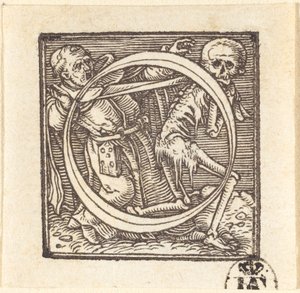 Bogstav O af Hans Holbein der Jüngere