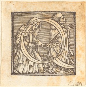 Bogstav Q. af Hans Holbein der Jüngere