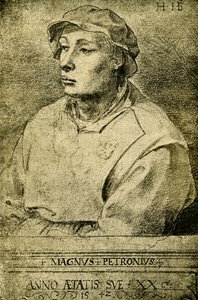 Petronius af Hans Holbein der Jüngere