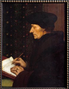 Portræt af Erasmus af Rotterdam (Desiderius Erasmus Rotterdam af Hans Holbein der Jüngere