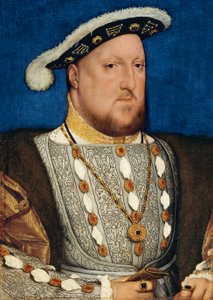 Portræt af Henrik VIII (1491-1547) af Hans Holbein the Younger