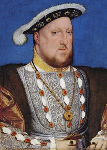 Portræt af Henrik VIII af England af Hans Holbein the Younger