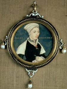 Portræt af fru Pemberton, c1535 af Hans Holbein der Jüngere