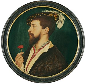 Portræt af Simon George af Cornwall af Hans Holbein der Jüngere