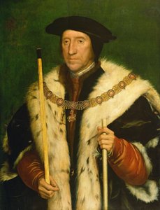 Portræt af Thomas Howard, 3. hertug af Norfolk, ca. 1540 af Hans Holbein der Jüngere
