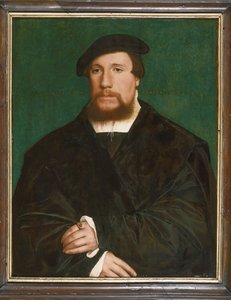 Portræt af en hansestads-købmand af Hans Holbein the Younger