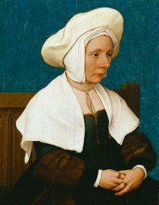 Portræt af en kvinde af Hans Holbein the Younger