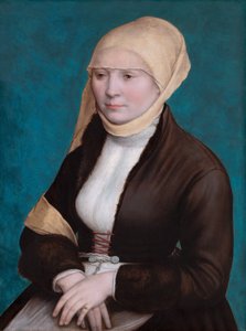 Portræt af en kvinde fra Sydtyskland af Hans Holbein the Younger