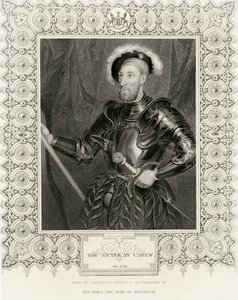 Sir Nicholas Carew af Hans Holbein der Jüngere
