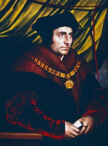 Thomas More, engelsk statsmand, lærd og helgen, c1527 af Hans Holbein der Jüngere