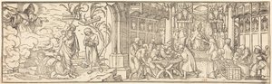 Handel med afladsbreve af Hans Holbein the Younger