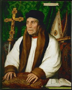 William Warham, ærkebiskop af Canterbury ... af Hans Holbein the Younger