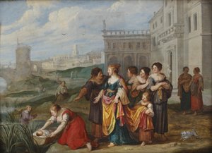 Fund af Moses af Hans Jordaens III