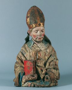 halvfigur af St. biskoppens af Hans Klocker (Umkreis)