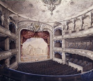 Lessing Theatre, Berlin, 1888 af Hans Krause