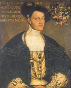 Portræt af den hessiske landgreve Philip I
 (1504-1567)
Alternativ titel: Portræt af Philipp von Hessen eller Philipp der Großmütige von Hessen