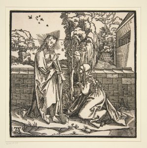 Kristus og Magdalene af Hans Leonard Schaufelein