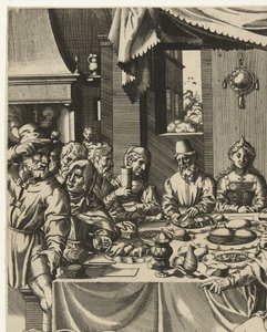 Bryllup i Cana af Hans Liefrinck (I) (attributed to)