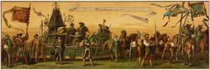 Hans Makarts optog gennem byen Wien af Hans Makart
