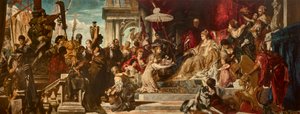Venedig hædrer Caterina Cornaro af Hans Makart