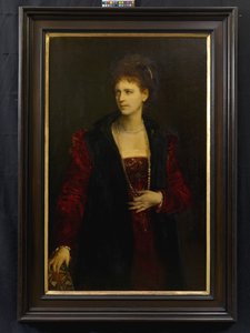 Zerline Gabillon, født i Würzburg (1834–1892), skuespillerinde