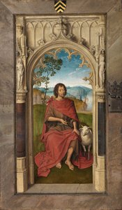 Udvendigt panel af Jan Floreins Triptykon af Hans Memling
