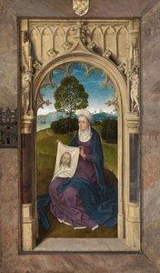 Udvendigt panel af Jan Floreins Triptykon af Hans Memling