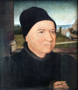 Portræt af en gammel mand af Hans Memling