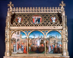 St Ursula-helligdommen, 1489 af Hans Memling