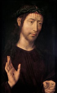 Smertensmandens velsignelse af Hans Memling