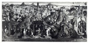 Jomfruens syv glæder, 1480 af Hans Memling