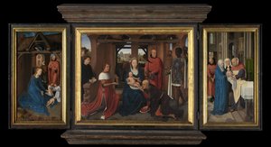 Triptykon af Jan Floreins af Hans Memling