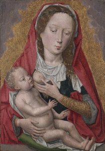 Jomfru og barn, ca. 1470-1480. af Hans Memling