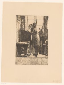 Vader van de kunstenaar Til minde om, Carl Jorgen Hansen, min fader / 1814 1914 af Hans Nicolai Aksel Hansen