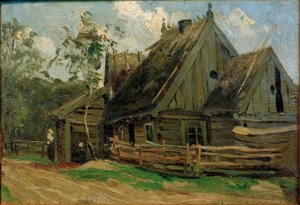 Bjælkehus i Masurien af Hans Peter Feddersen d. J.