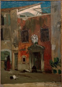 H.P.Feddersen d. J., Campo S. Moisè, Venedig