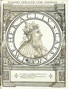Heraclius, illustration fra 