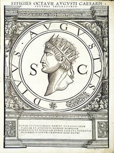Octavian Cæsar, illustration fra 